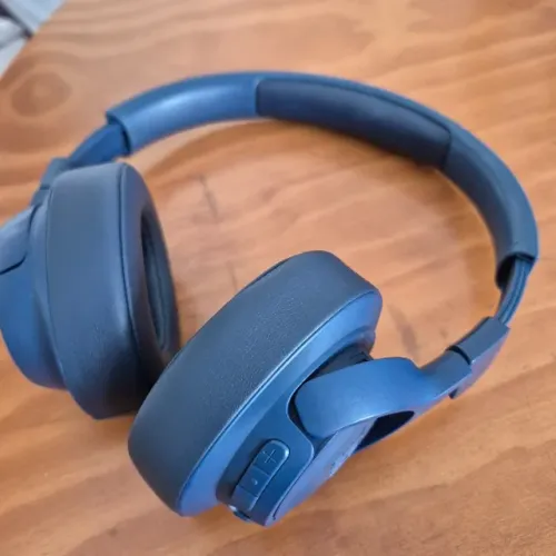 Headphone JBL Tune 750BTNC Azul - Bluetooth com Cancelamento de Ruído