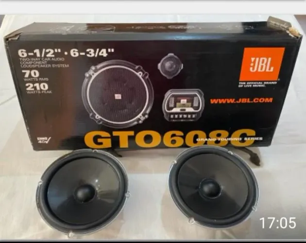 JBL GTO608C Kit 2 Vias Original 6,5" 70W RMS - Pouco Uso