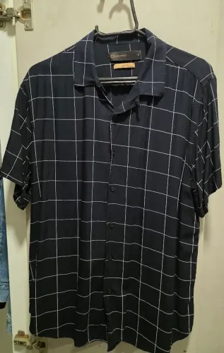 Camisas Botão Manga Curta