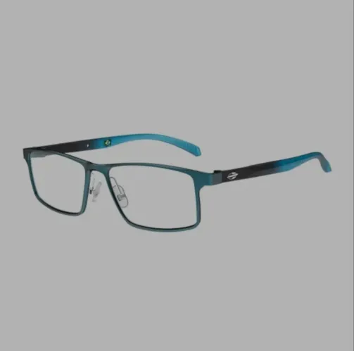 Armação Óculos Grau Original Mormaii Masculino Alabama M6201KC655 Azul Fosco