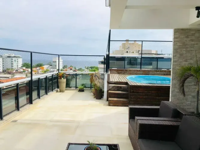 Cobertura com 4 dormitórios à venda, 268 m² por R$ 5.200.000,00 - Barra da Tijuca - Rio de