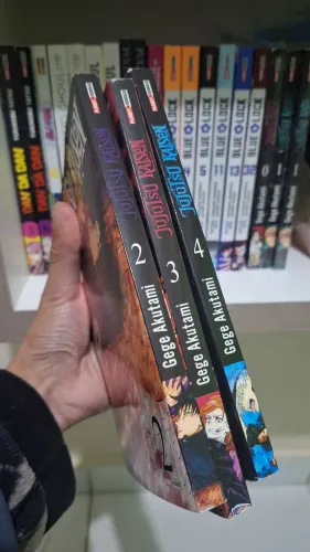 Mangá Jujutsu Kaisen - 2, 3, 4