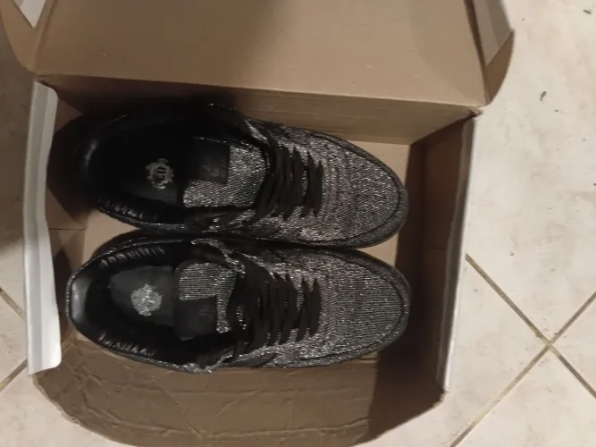 Tenis Nike Air Force 1 Preto Brilhante Unisex