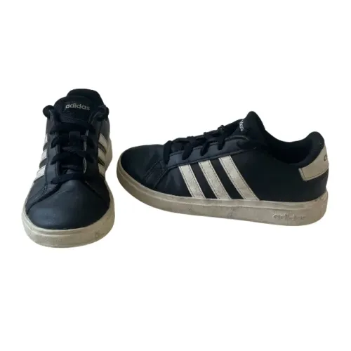 Tênis Adidas Original Grand Court 2.0 Infantil Tamanho 31 Preto