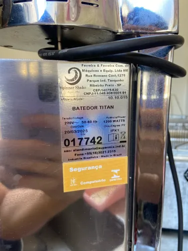 Batedor Milkshake 1200w 220v