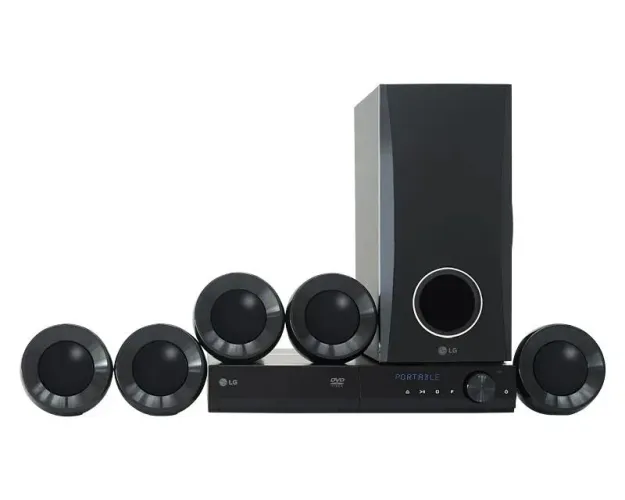 Home Theater 5.1 canais com DVD Player integrado