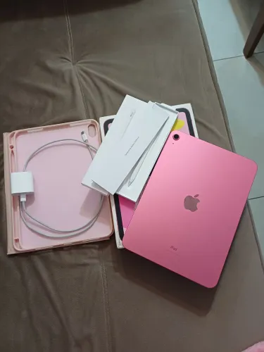 IPAD 10° GERAÇÃO ROSA + CANETA APPLE PENCIL