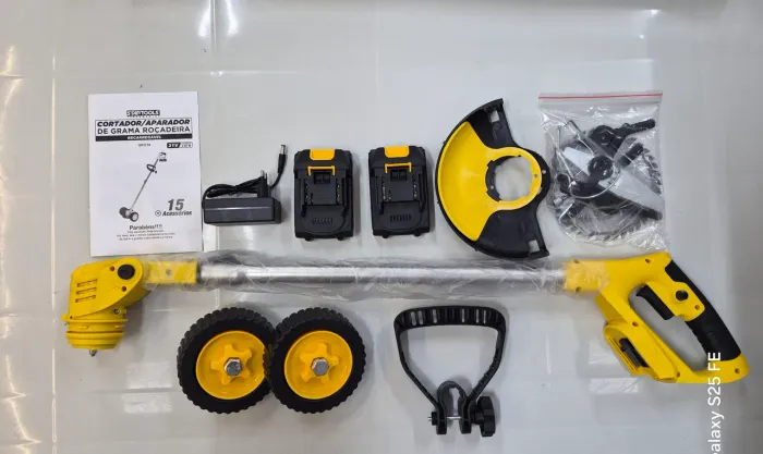 CORTADOR/APARADOR DE GRAMA 210W<br>REF: SR1178<br>