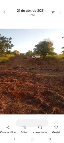 Vende-se terreno de mil metros .