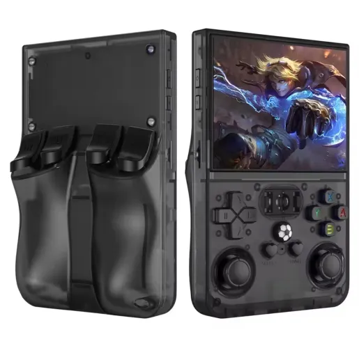 Jogo Portátil Retro Console R36 PRO Tela IPS 64GB