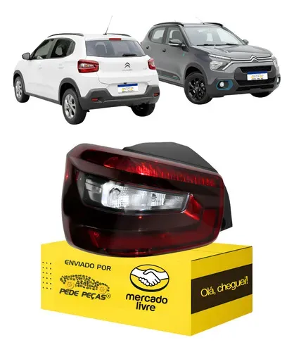 Lanterna Sinaleira Citroen C3 2022 2023 2024 2025 2026 L.e Esquerdo/motorista Vermelho