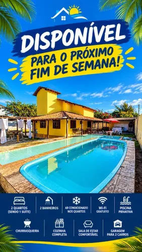 Casa para Réveillon e baixa temporada