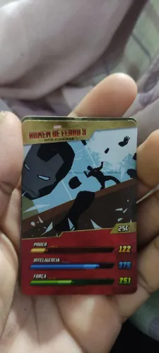 Cards Coleção Homem de Ferro 3 Elma Chips 2013