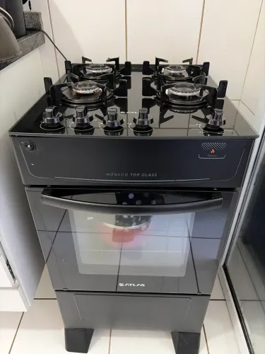 Fogão Atlas 4 Bocas com Forno - Muito Conservado