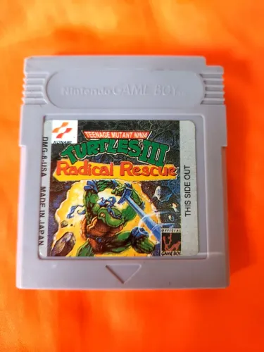 Cartucho Tartarugas Ninjas 3: Radical Rescue para game boy/gameboy color/game boy color.