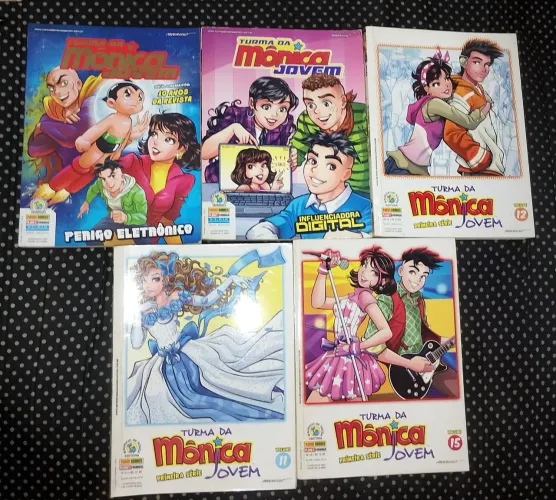 COLEÇÃO TURMA DA MÔNICA JOVEM 