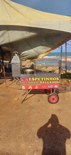  Arrinho para churrasco 2 em 1
