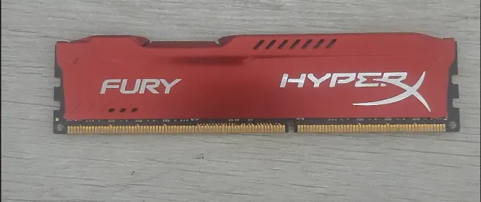 Memória Ram Hyperx Fury Ddr3 8gb 1600mhz (Usado)