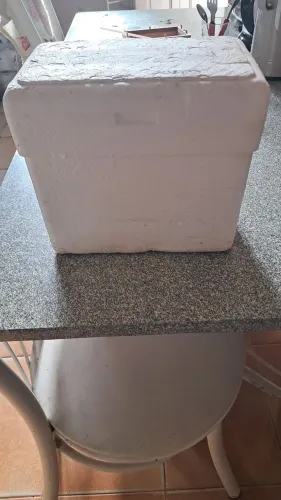 Caixa isopor