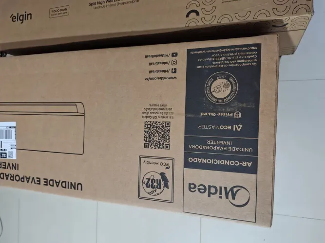Ar condicionado Midea ecomaster 9000 BTUs novo