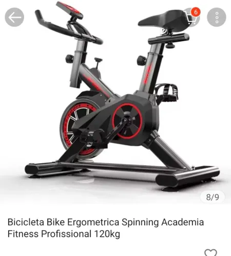 Bicicleta Ergométrica Spinning Profissional/Academia