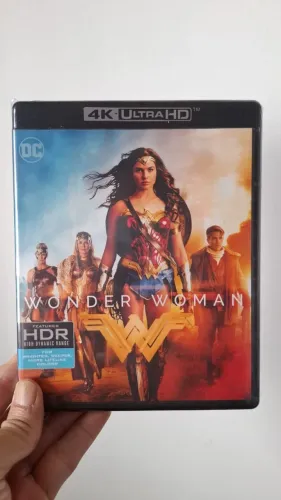 Novo Bluray 4K Importado Original Wonder Woman Mulher Maravilha