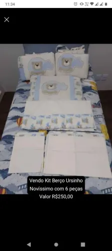 Kit Berço Menino Tema ursinho