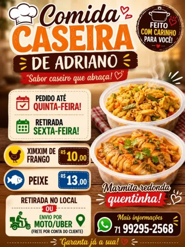 Comida baiana...