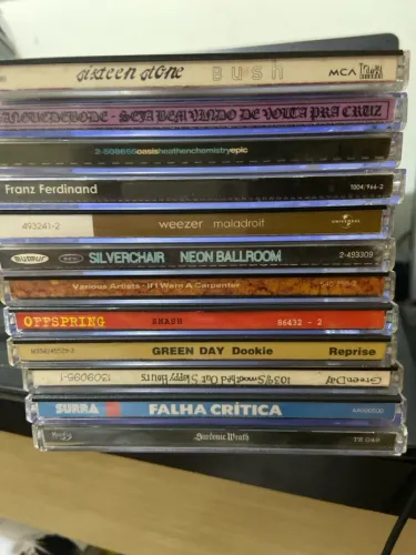 Lote CDs ROCK nacional e internacional