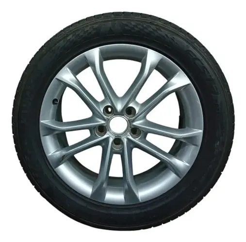 Roda Pneu Bom Audi Q3 2014 2015 235 50 Rf118 Cinza