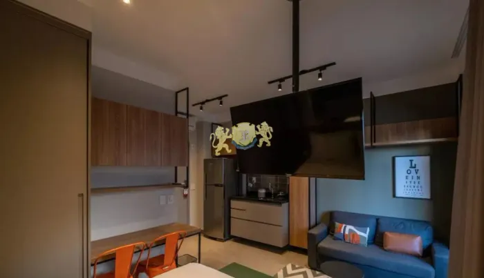 Rarus Flats - Flat para alugar pinheiros - Edifício VN Capote Valente