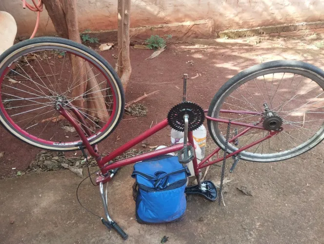 Sucatas de bicicleta ?