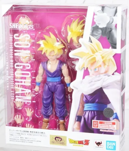 Figura de ação S.H.Figuarts Super Saiyan Son Gohan -The Warrior Who Surpassed Goku- 