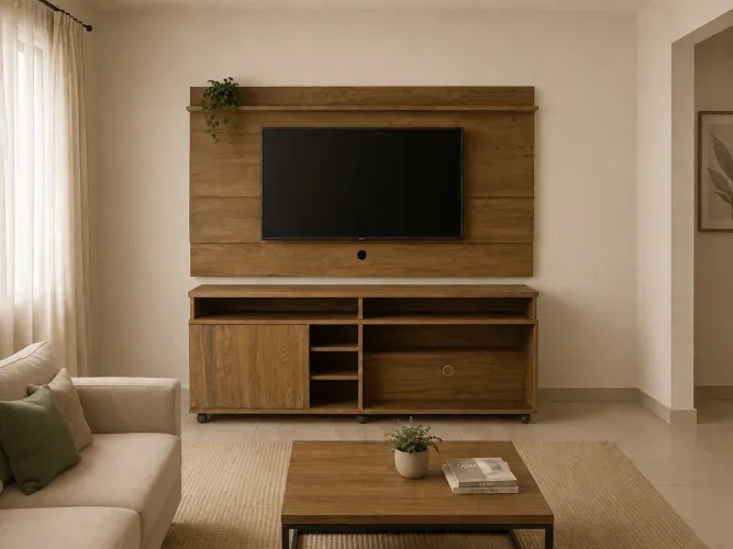 Painel de TV e Rack