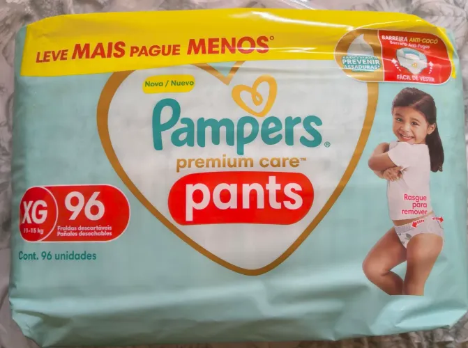 Pampers premium care pants xg 96
