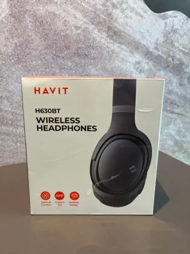 Headphone Sem Fio Havit H630BT na cor preta