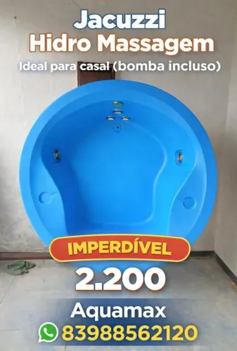 Piscina hidro massagem 