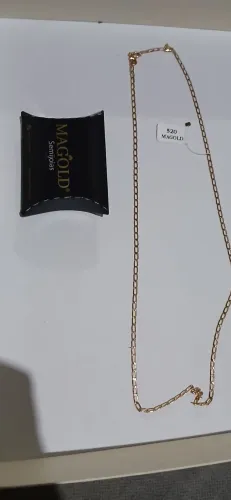 Cordão MAGOLD 60cm (semi joia) 