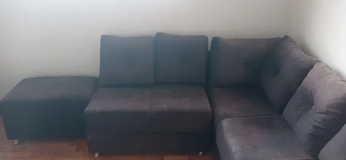 DOAÇÃO - SOFA DE CANTO USADO
