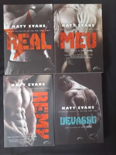 Serie - Uma história de amor REAL - Katy Evans (Real, Meu, Remy e Devasso)