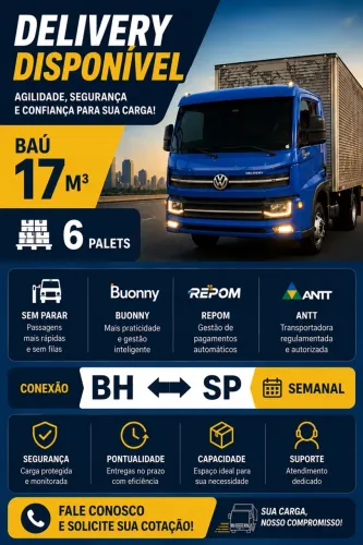 Frete p qualquer território brasileiro