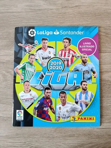 Álbum Figurinhas La Liga 2019 2020 Panini Completo Colado