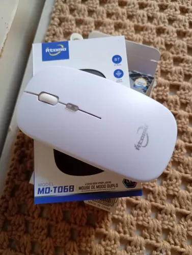 MOUSE SEM FIO bluetooth COM BATERIA RECARREGAVEL