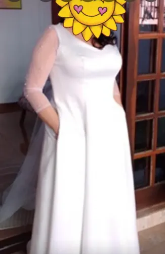 ? VESTIDO DE NOIVA LINDO - TAM 42/44 ?