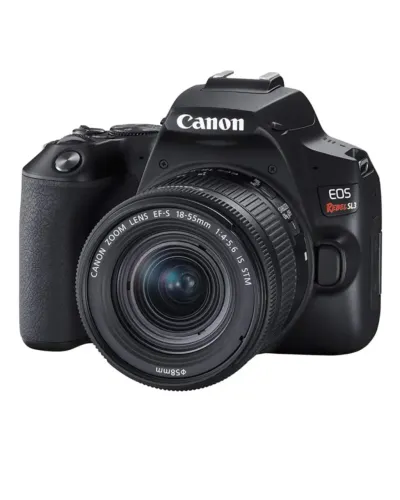 Kit Câmera Canon EOS Rebel SL3 com Lente EF-S 18-55mm