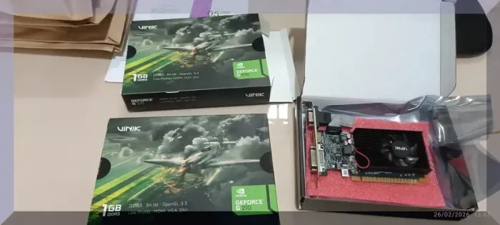 placa de vídeo nvidia g210 1gb com baixo consumo e boa performance Sem uso