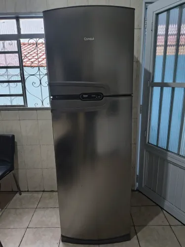 Geladeira Consul Frost Free Duplex 340L Inox