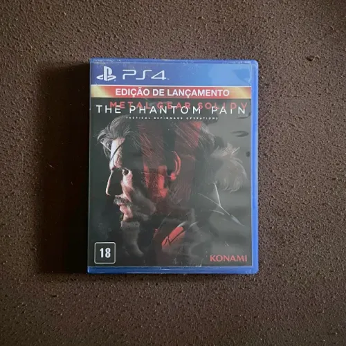 Jogo Ps4 - The Phantom Pain Metal Gear Solid V - Usado
