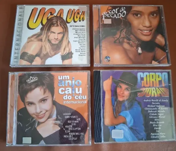 CDs - Coletâneas Musicais de Filmes, Novelas, Teatro, Samba, Carnaval...