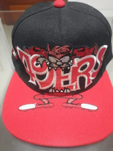 Boné Vintage San Francisco 49ers + Taz (Looney Tunes) - Original Anos 90